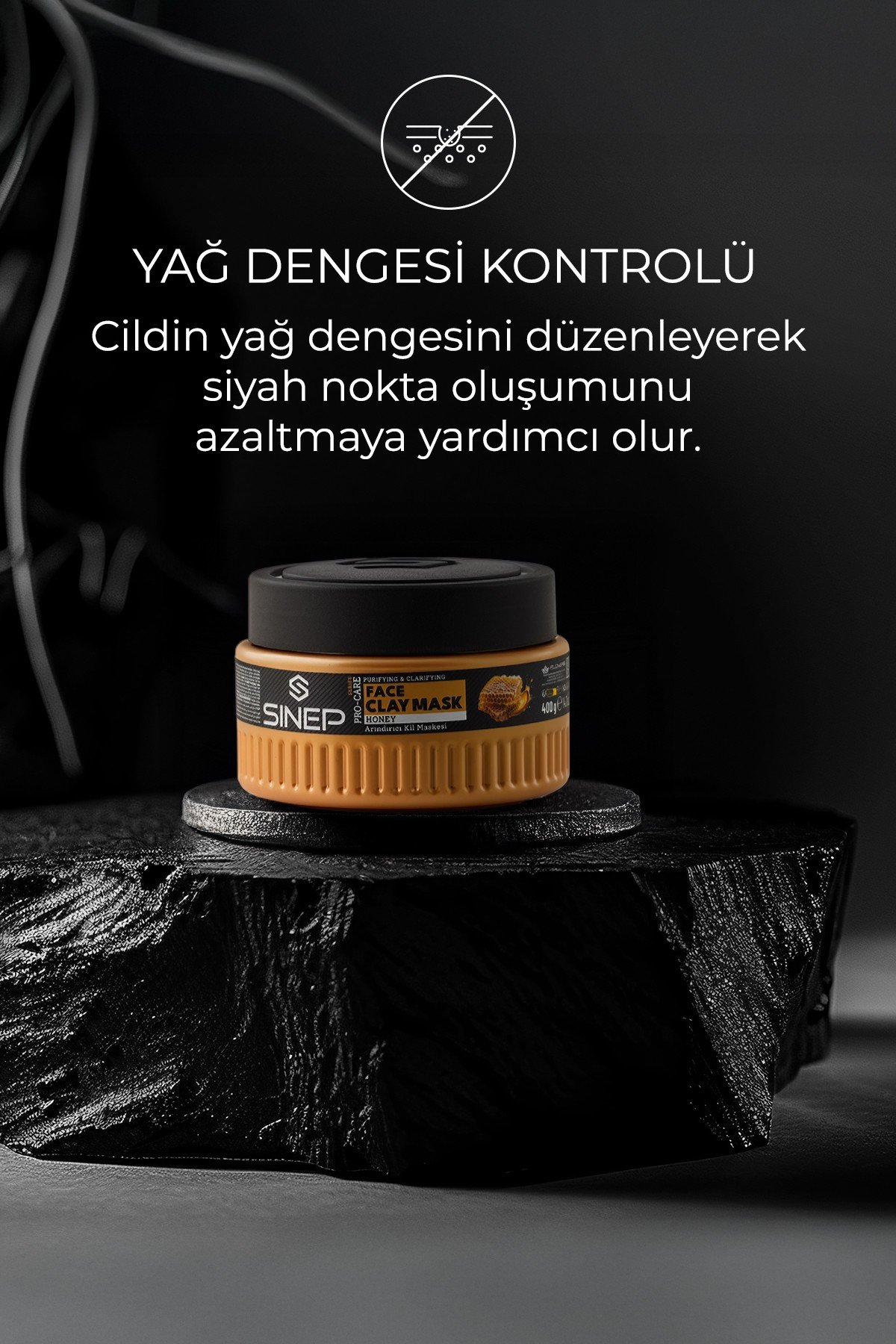 SINEP ARINDIRICI KİL MASKESİ