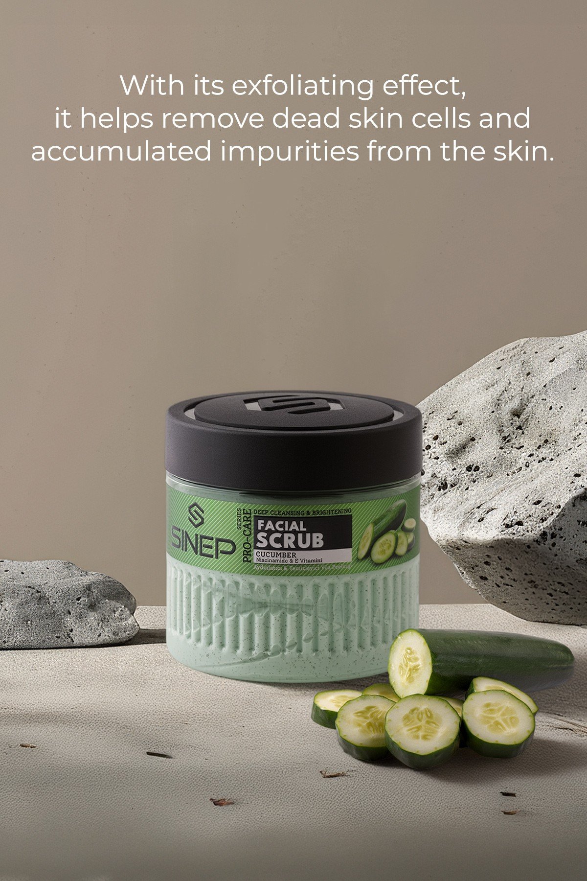 SINEP BRIGHTENING & CLEANSING FACE SCRUB