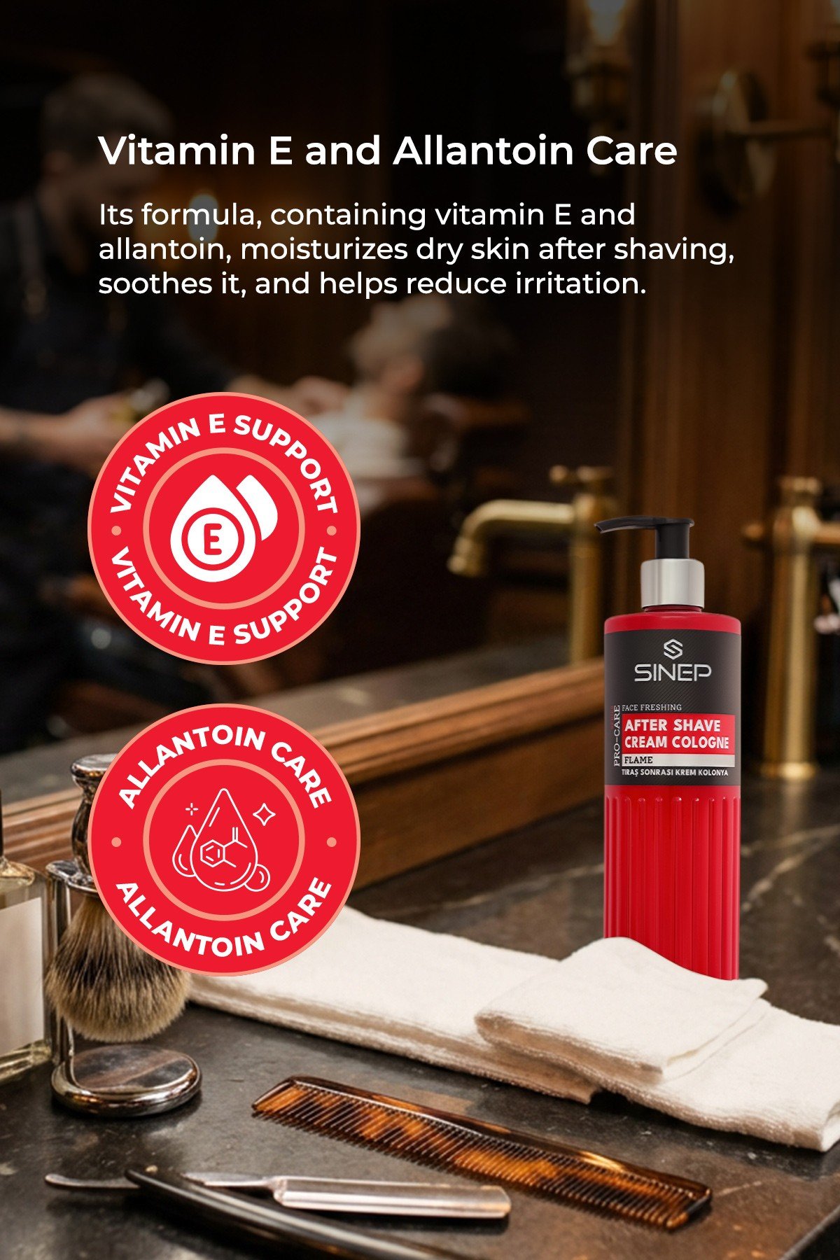 SINEP AFTER SHAVE CREAM COLOGNE