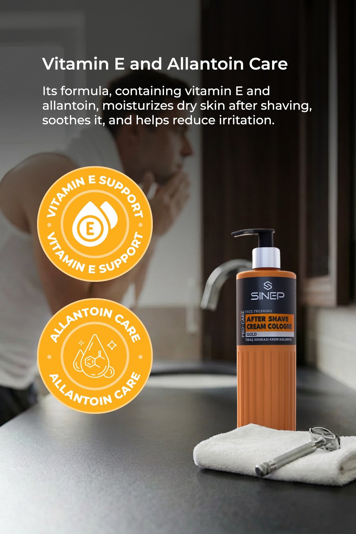 SINEP AFTER SHAVE CREAM COLOGNE