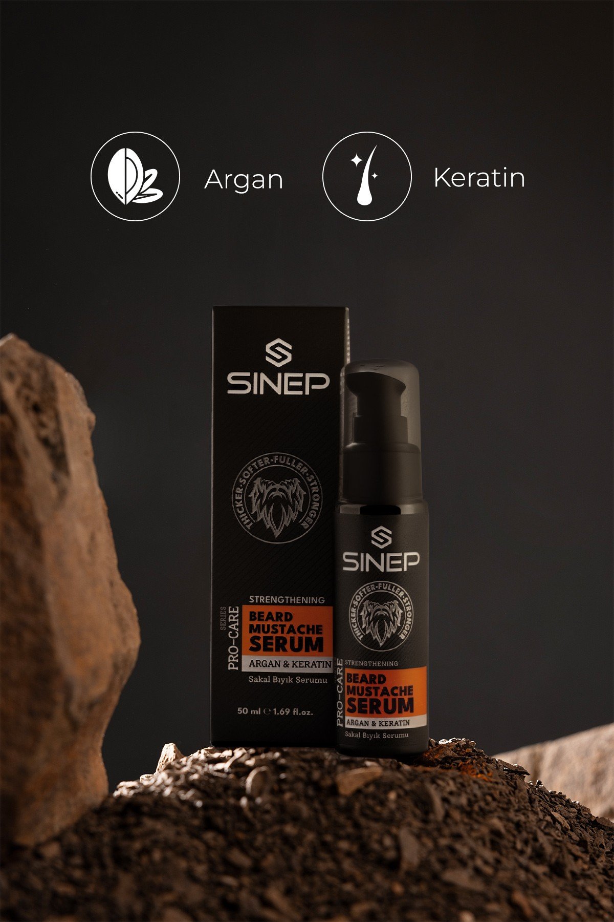 SINEP BEARD & MUSTACHE SERUM
