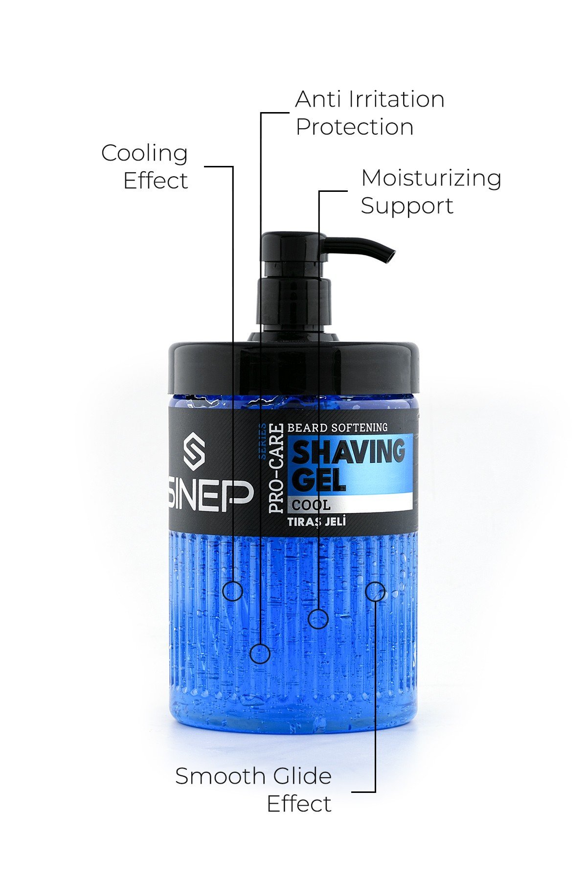 SINEP SHAVING GEL 1000 ML