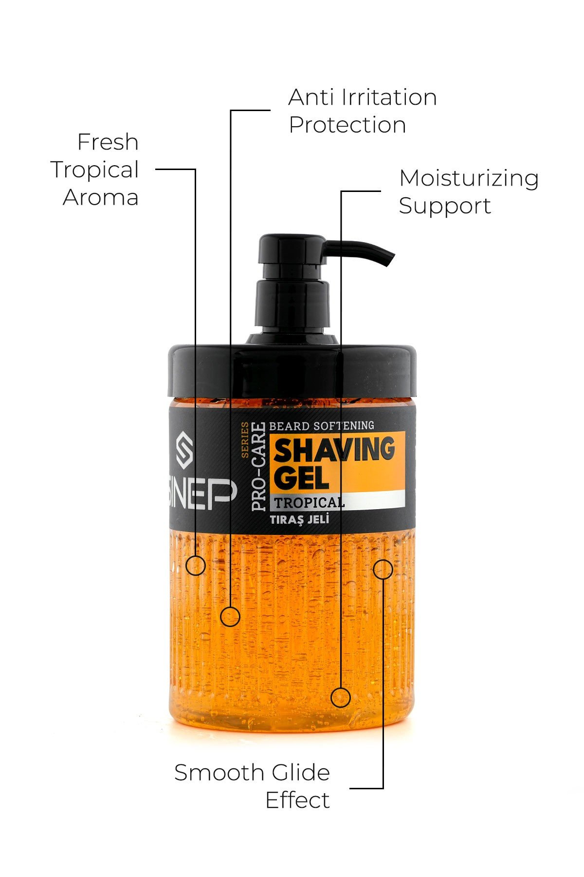SINEP SHAVING GEL 1000 ML
