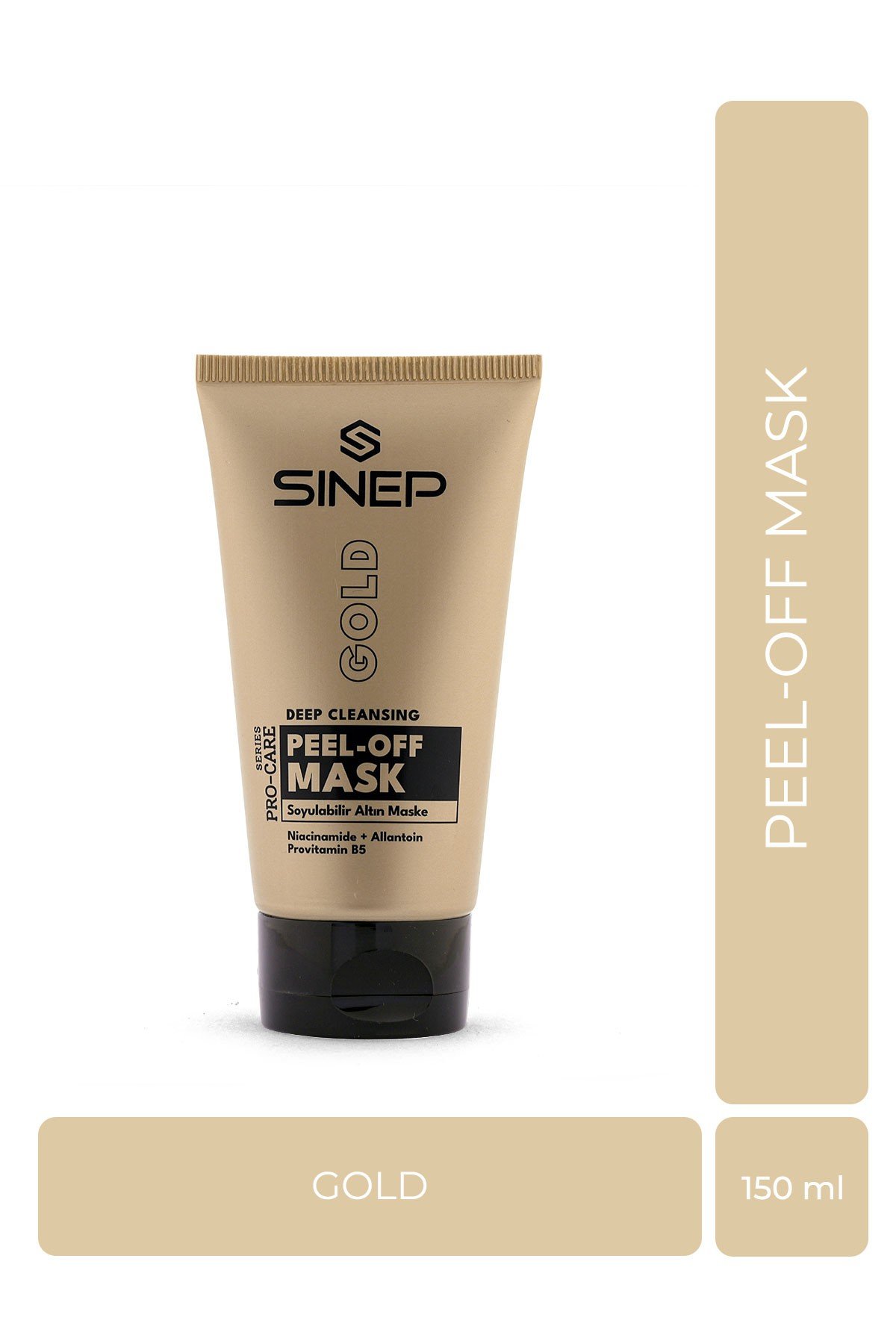 SINEP PEEL-OFF GOLD MASK