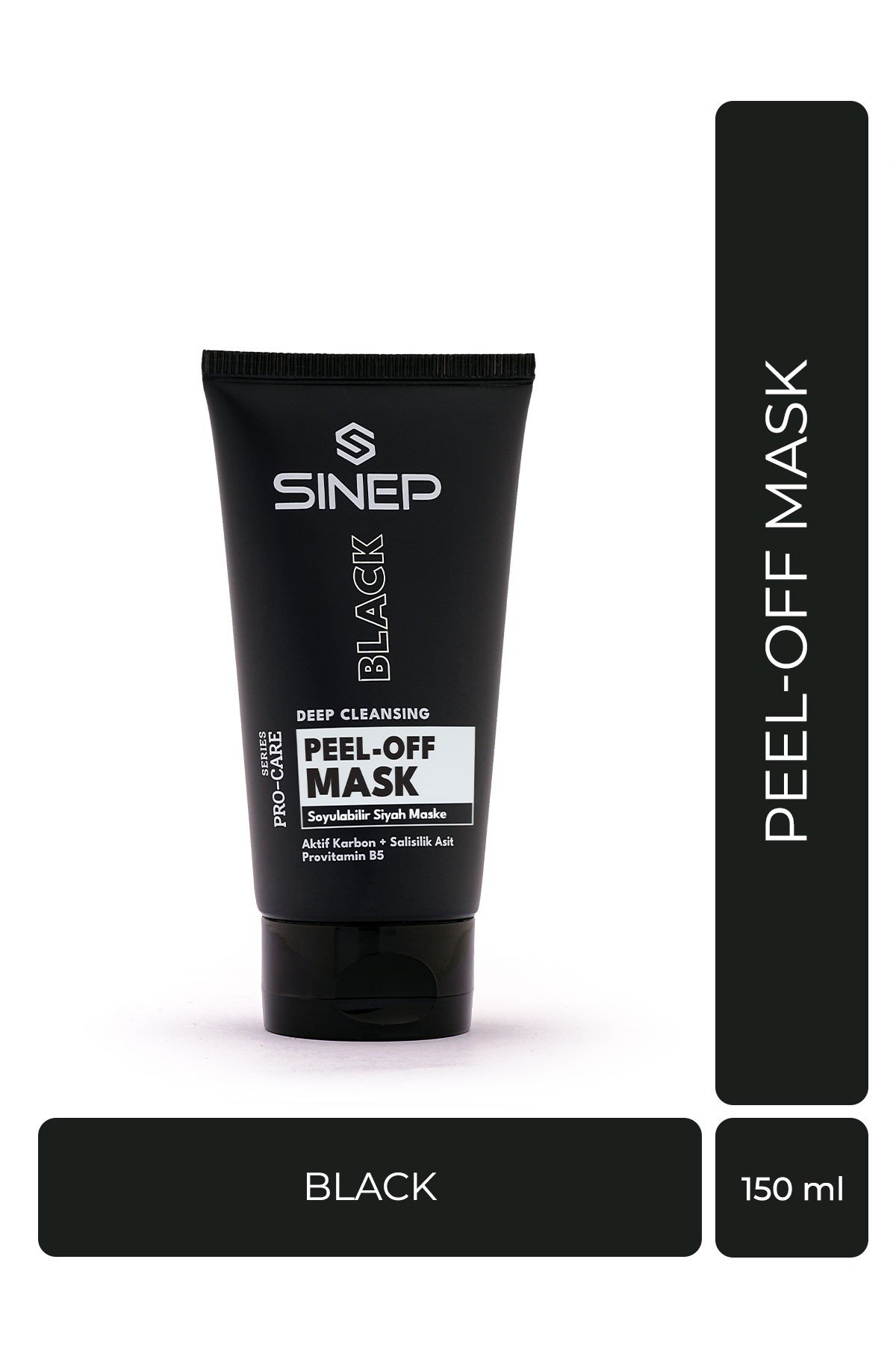 SINEP PEEL OFF BLACK MASK